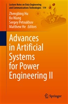 Matthew He, Zhengbing Hu, Sergey Petoukhov, Sergey Petoukhov et al, Bo Wang - Advances in Artificial Systems for Power Engineering II