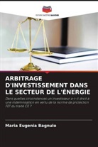 Maria Eugenia Bagnulo - ARBITRAGE D'INVESTISSEMENT DANS LE SECTEUR DE L'ÉNERGIE