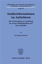 Max Malte Suchsland - Insiderinformationen im Aufsichtsrat.