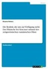 Roxana Rotaru - Die Realität, die uns zur Verfügung steht: Das Filmische bei Kracauer anhand des zeitgenössischen rumänischen Films
