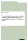 Steven Dümmler - Wie verhält sich Antisemitismus und dessen Verschwörungstheorien innerhalb der Gesellschaft im Rahmen des 11. Septembers 2001?