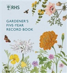 Royal Horticultural Society - RHS Gardener's Five Year Record Book