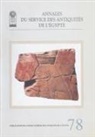 Supreme Council of Antiquities - Annales Du Service Des Antiquités de l'Egypte
