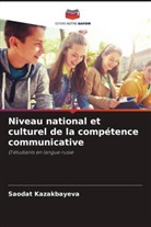 Saodat Kazakbayeva - Niveau national et culturel de la compétence communicative