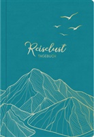 Verlag Korsch, Korsch Verlag - Reisetagebuch Soft Touch Petrol, veganes Leder