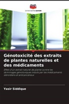 Yasir Siddique - Génotoxicité des extraits de plantes naturelles et des médicaments