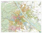 Freytag-Berndt und Artaria KG - Wien, Stadtplan 1:20.000, Poster, Plano in Rolle, freytag & berndt
