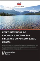 M. Priya, J. Roopavathy - EFFET DIÉTÉTIQUE DE L'OCIMUM SANCTUM SUR L'ÉLEVAGE DU POISSON LABEO ROHITA