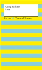 Georg Büchner, Ralf Kellermann, Scholz, Eva-Maria Scholz - Lenz. Textausgabe mit Kommentar und Materialien