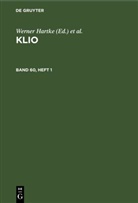 Rigobert Günther, Werner Hartke, Johannes Irmscher, Heinz Kreißig, Wolfgang Seyfarth - Klio - Band 60, Heft 1: Klio. Band 60, Heft 1
