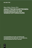 Hans-Heinz Emons - Analytische Elektronenmikroskopie in der Werkstofforschung
