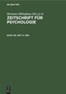 Hermann Ebbinghaus, Arthur König - Zeitschrift für Psychologie - Band 196, Heft 4: 1988