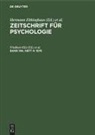 Hermann Ebbinghaus, Friedhart Klix, Arthur König, Hans-Dieter Schmidt, Hubert Sydow - Zeitschrift für Psychologie - Band 184, Heft 4: 1976