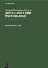 Hermann Ebbinghaus, Arthur König - Zeitschrift für Psychologie - Band 196, Heft 2: 1988
