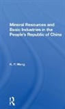 K. P. Wang, K.p. Wang, Wang K.P. - Mineral Resources and Basic Industries in the People s Republic of