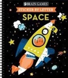 Brain Games, New Seasons, Publications International Ltd - Brain Games - Sticker by Letter: Space