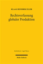 Klaas Hendrik Eller - Rechtsverfassung globaler Produktion