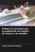 Florian Andreas Edlinger - Fattori di successo per la pubblicità sui motori di ricerca e le vendite