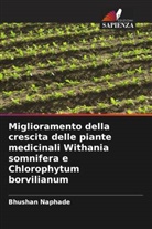 Bhushan Naphade - Miglioramento della crescita delle piante medicinali Withania somnifera e Chlorophytum borvilianum