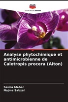 Saima Mehar, Najma Sabzal - Analyse phytochimique et antimicrobienne de Calotropis procera (Aiton)