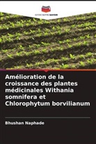 Bhushan Naphade - Amélioration de la croissance des plantes médicinales Withania somnifera et Chlorophytum borvilianum