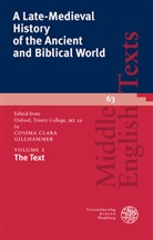 Cosima Clara Gillhammer, Cosima Clara Gillhammer - A Late-Medieval History of the Ancient and Biblical World - Volume I: The Text
