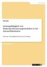 Tara Kia - Leistungsfähigkeit von Markenpositionierungsmodellen in der Automobilindustrie