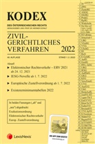 Werner Doralt - KODEX Zivilgerichtliches Verfahren 2022 - inkl. App