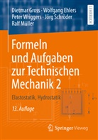 Wolfgang Ehlers, Gross, Dietmar Gross, Ralf Müller, Jörg Schröder, Peter Wriggers... - Formeln und Aufgaben zur Technischen Mechanik 2