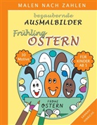 Sannah Hinrichs - Bezaubernde Ausmalbilder Malen nach Zahlen - Frühling-Ostern