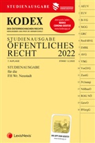 Werner Doralt - KODEX Öffentliches Recht 2022 - inkl. App