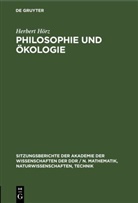 Herbert Hörz - Philosophie und Ökologie