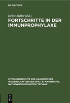 Heinz Stiller - Fortschritte in der Immunprophylaxe