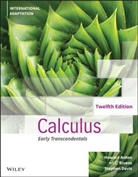 Anton, H Anton, Howard Anton, Howard (Drexel University) Bivens Anton, Howard Bivens Anton, Anton Howard... - Calculus: Early Transcendentals, International Adaptation