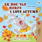 Shelley Admont - I Love Autumn (Afrikaans English Bilingual Children's Book)