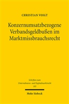 Christian Voigt - Konzernumsatzbezogene Verbandsgeldbußen im Marktmissbrauchsrecht