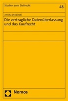 Annika Drabinski - Die vertragliche Datenüberlassung und das Kaufrecht