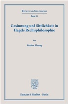 Yuzhou Huang - Gesinnung und Sittlichkeit in Hegels Rechtsphilosophie.