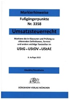 Constantin Dürckheim, Thorsten Glaubitz - UMSATZSTEUERRECHT Dürckheim-Markierhinweise/Fußgängerpunkte für das Steuerberaterexamen