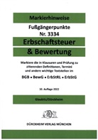 Constantin Dürckheim, Thorsten Glaubitz - ERBSCHAFTSTEUER & BEWERTUNG Dürckheim-Markierhinweise/Fußgängerpunkte für das Steuerberaterexamen, ErbschaftsteuerR