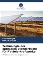 Daria Kereush, Lev Perovych - Technologie der optimalen Standortwahl für PV-Solarkraftwerke