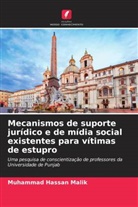 Muhammad Hassan Malik - Mecanismos de suporte jurídico e de mídia social existentes para vítimas de estupro