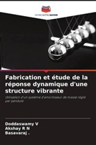 Basavaraj, Akshay R N, Doddaswamy V - Fabrication et étude de la réponse dynamique d'une structure vibrante