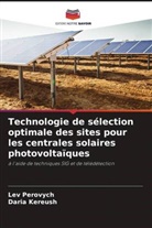 Daria Kereush, Lev Perovych - Technologie de sélection optimale des sites pour les centrales solaires photovoltaïques