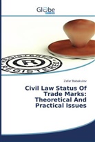 Zafar Babakulov - Civil Law Status Of Trade Marks: Theoretical And Practical Issues
