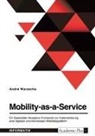 André Warzecha - Mobility-as-a-Service. Ein Stakeholder-Akzeptanz-Framework zur Implementierung einer digitalen und intermodalen Mobilitätsplattform
