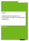 Anonym, Anonymous - Zusammenarbeit zwischen zwei Unternehmen mit Hilfe von Collaboration Engineering
