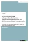 Anonym - Die Geschlechterpolitik rechtspopulistischer Parteien. Auswirkungen für feministische und gleichstellungspolitische Errungenschaften