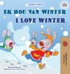 Shelley Admont, Kidkiddos Books - I Love Winter (Afrikaans English Bilingual Children's Book)