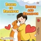 Kidkiddos Books, Inna Nusinsky - Boxer and Brandon (Afrikaans English Bilingual Children's Book)